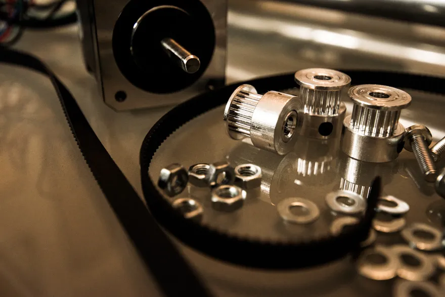 Einzelteile Kamera Slider