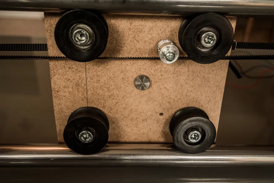 Schlitten des Kamera Slider