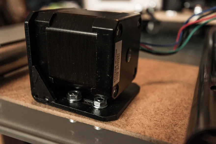 Befestigung Motor Kamera Slider